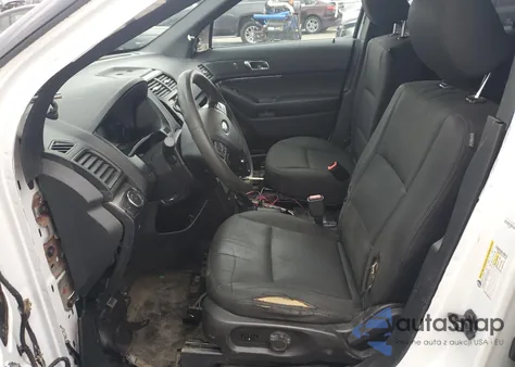 2018 Ford Explorer Police Interceptor from USA, damaged, VIN 1FM5K8AR2JGC94663